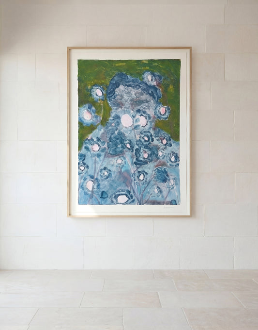 FLOWER BOY by Jakob Steen — signed limited-edition UV art print.