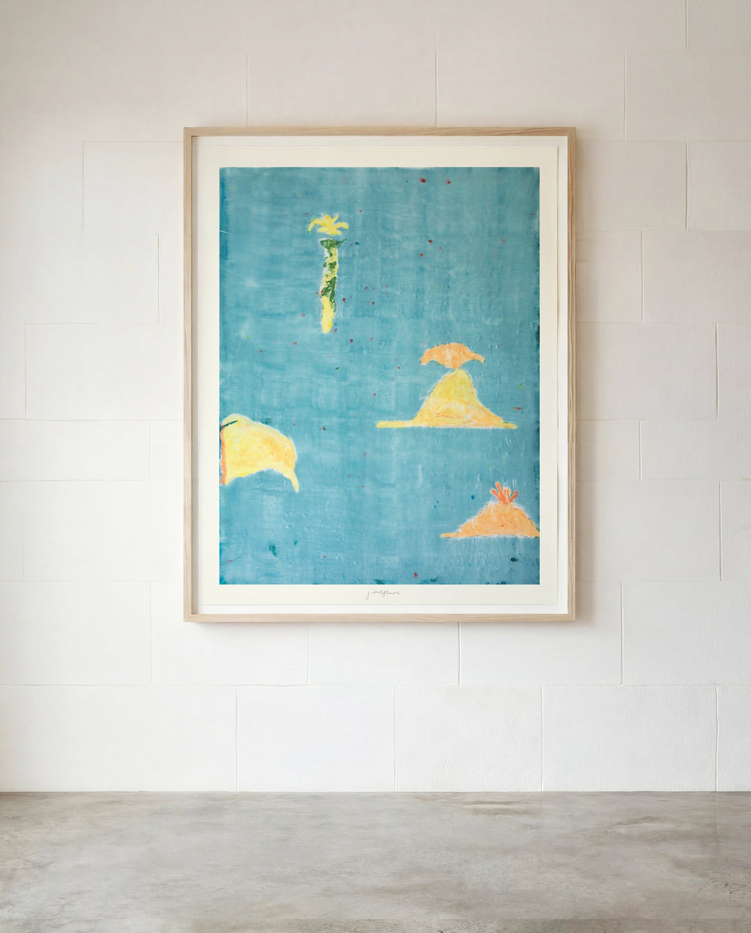 Islands by Jakob Steen — signed limited-edition UV art print.