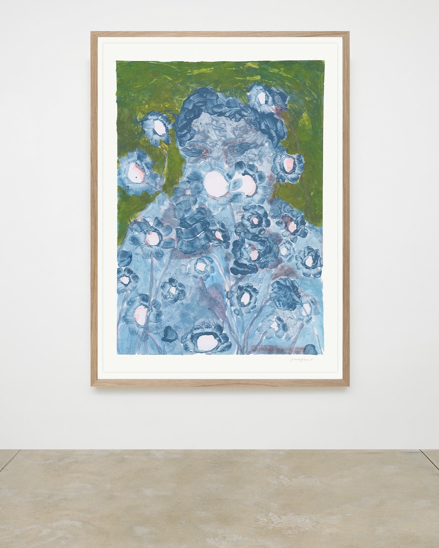 FLOWER BOY by Jakob Steen — signed limited-edition UV art print.