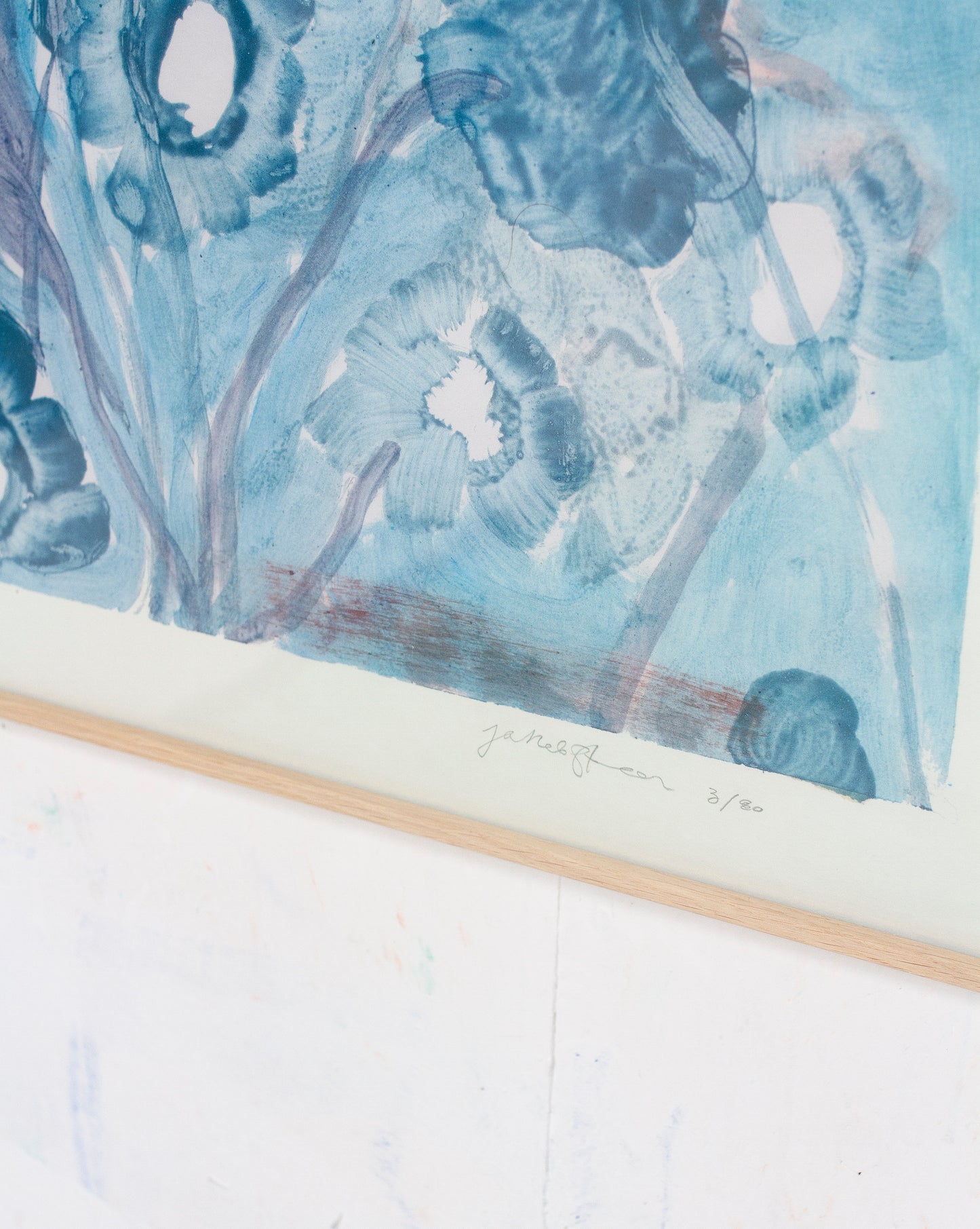 FLOWER BOY by Jakob Steen — signed limited-edition UV art print.